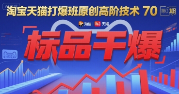 淘宝天猫打爆班原创高阶技术第70期：标品干爆-Zv头条